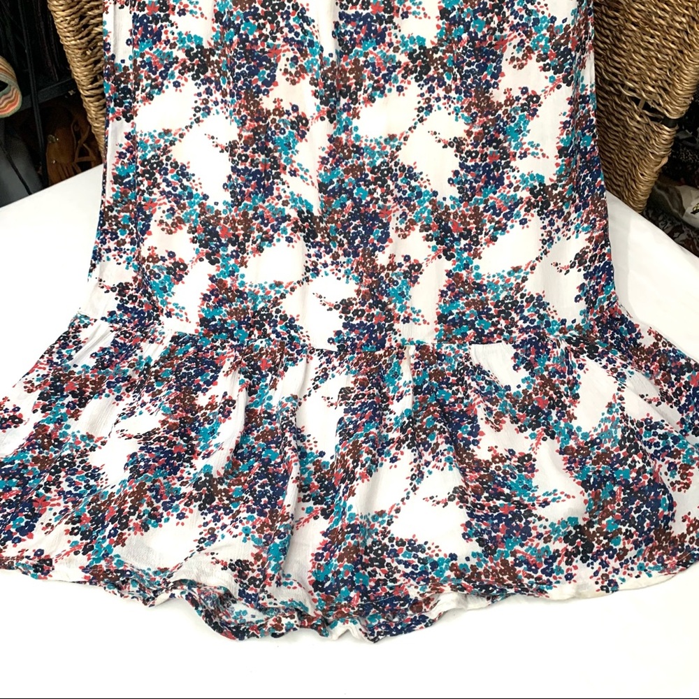 “Roxy” petite floral print drawstring waist maxi skirt- M - Picture 11 of 11
